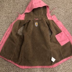 Carhartt Hooded Pink Vest